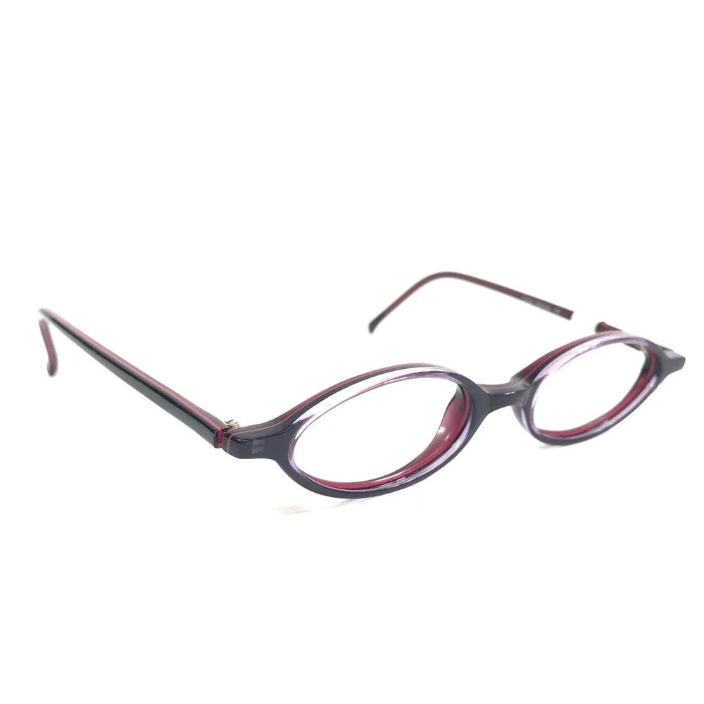 ogi Petite Eyeglasses Frames MOD. A7048 COL. 165 Blue Purple Oval 42-20-140